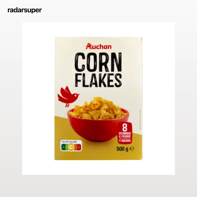 PRODUCTO ALCAMPO Copos tostados de maíz 500 g.