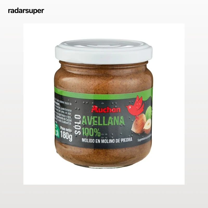 PRODUCTO ALCAMPO Crema de avellanas elaborada sin gluten 180 g