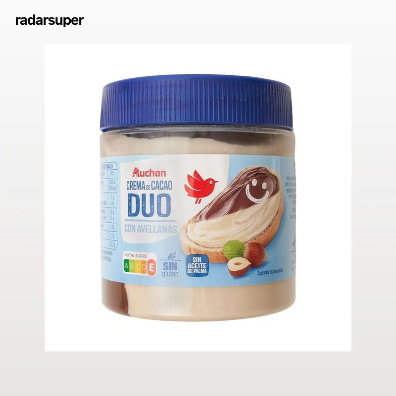 PRODUCTO ALCAMPO Crema de cacao y leche con avellanas 500 g.