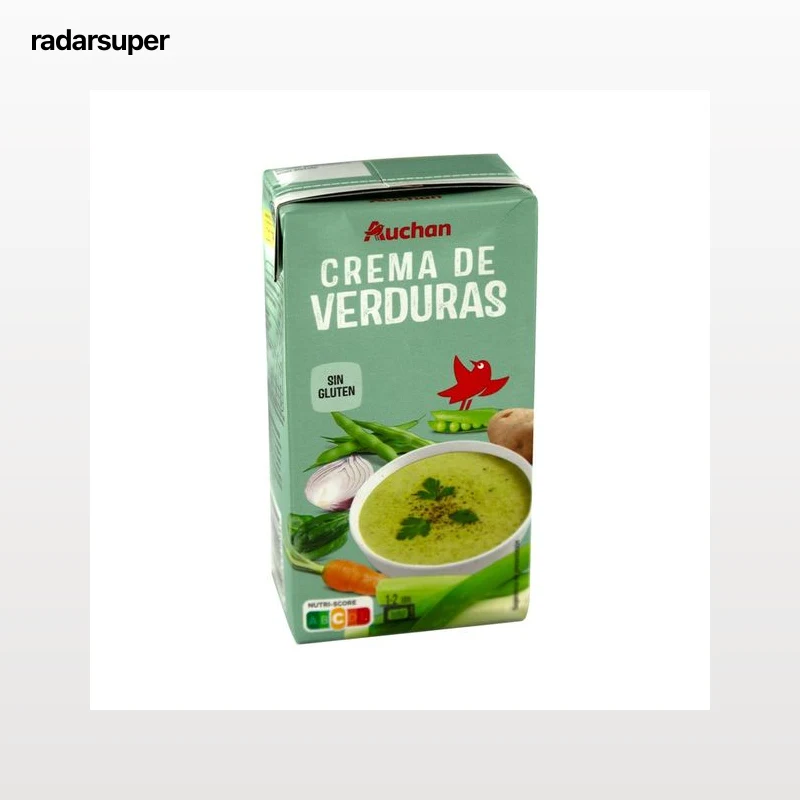 PRODUCTO ALCAMPO Crema de verduras, lista para calentar y tomar 500 g.