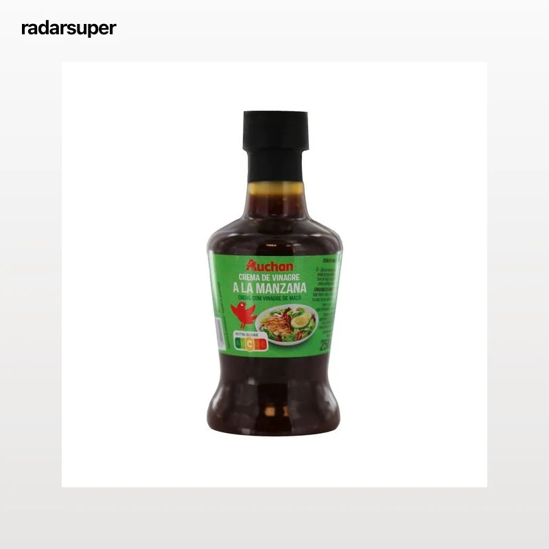 PRODUCTO ALCAMPO Crema de vinagre de manzana 250 ml.