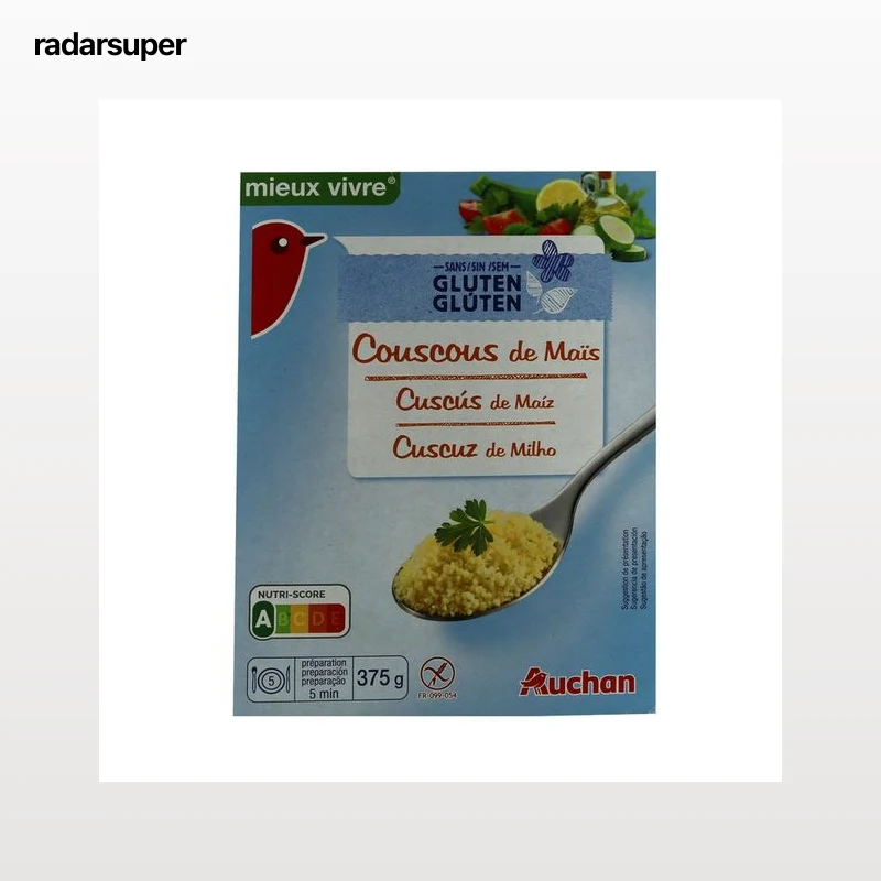 PRODUCTO ALCAMPO Cuscús de maíz sin gluten 375 g.