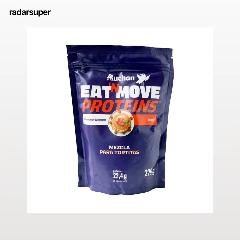 PRODUCTO ALCAMPO Eat & move Preparado de tortitas vainilla 220 g.