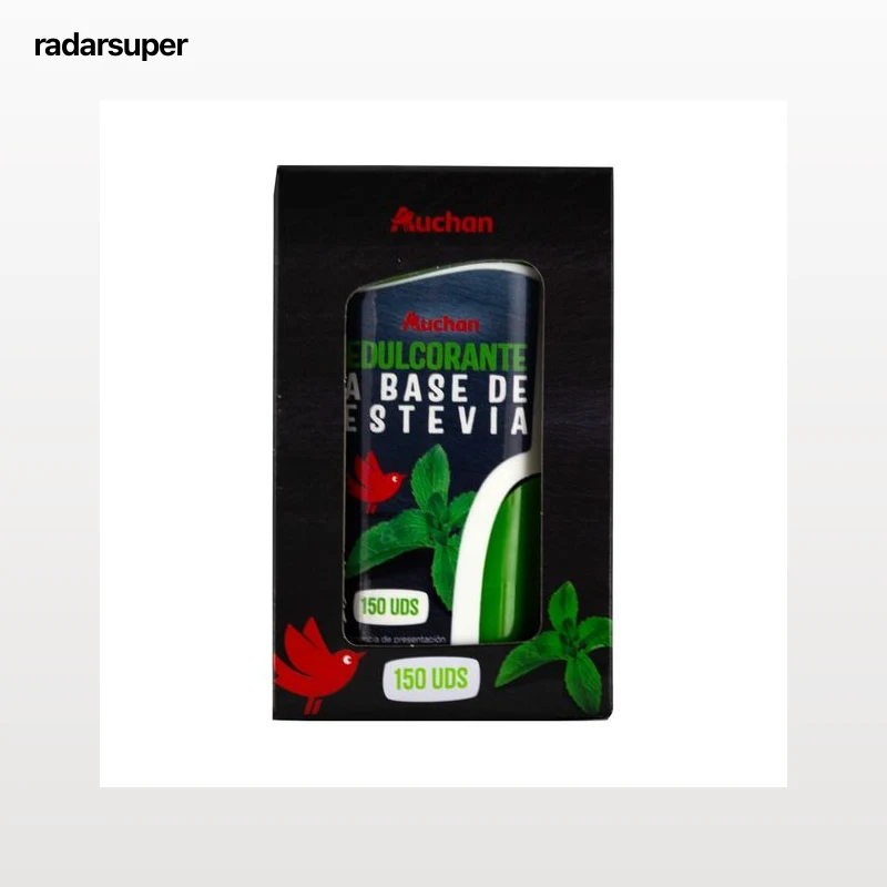PRODUCTO ALCAMPO Edulcorante a base de Stevia 150 comprimidos.