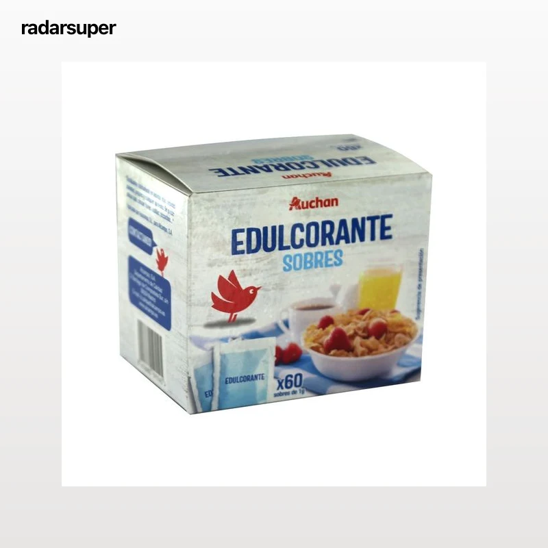 PRODUCTO ALCAMPO Edulcorante en sobres 60 uds. x 1 g.