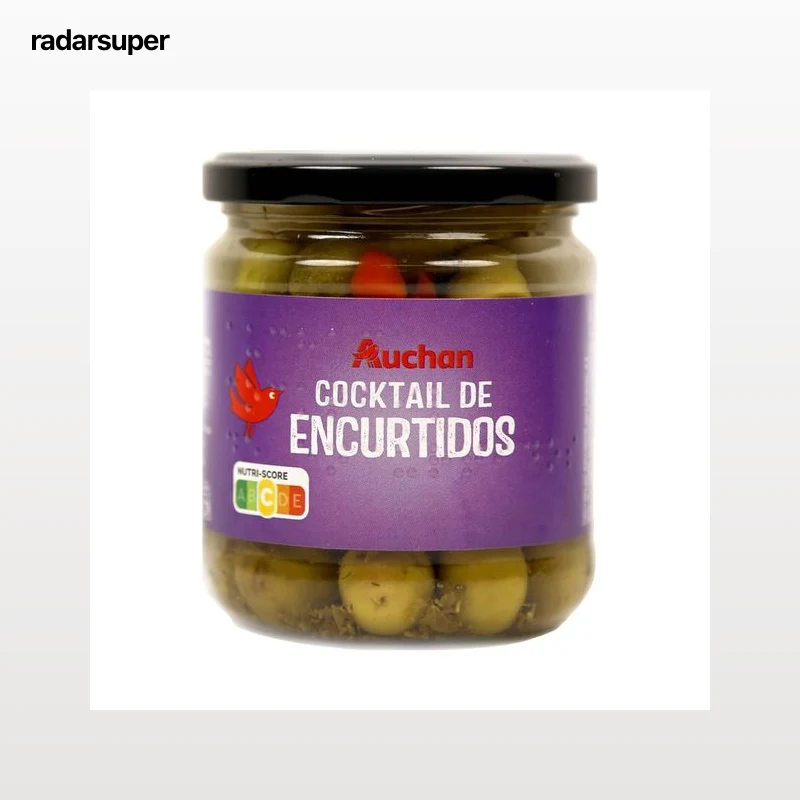 PRODUCTO ALCAMPO Encurtidos surtidos frasco de 190 g.