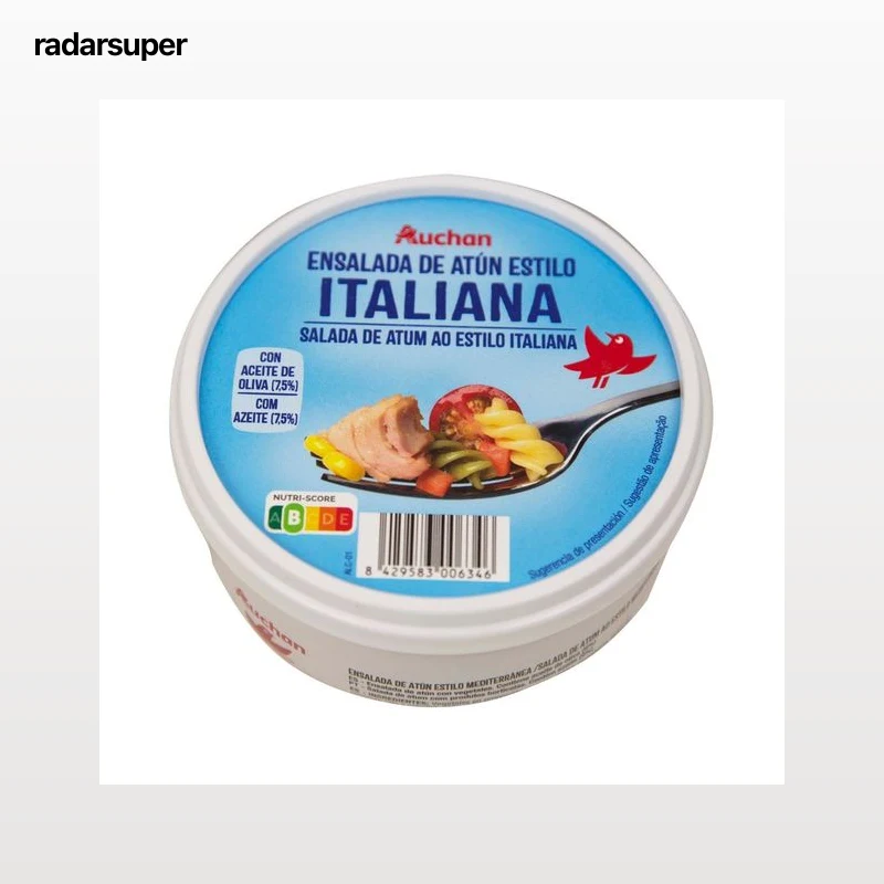 PRODUCTO ALCAMPO Ensalada Italiana de atún PRODUCTO ALCAMPO 250 g.