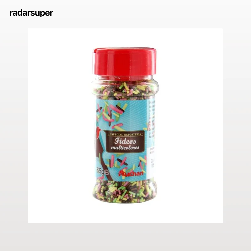 PRODUCTO ALCAMPO Fideos de colores 65 g.