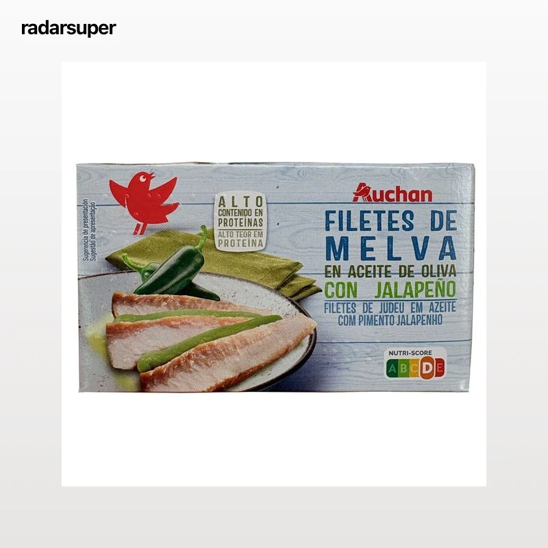 PRODUCTO ALCAMPO Filete de melva en aceite de oliva con Jalapeños 85g