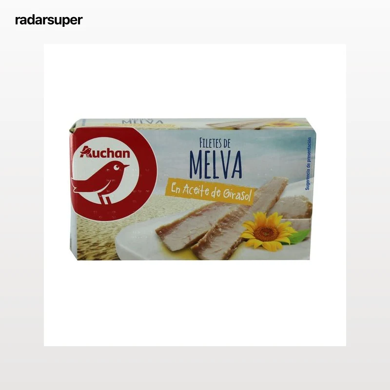 PRODUCTO ALCAMPO Filetes de melva en aceite de girasol lata de 85 g.