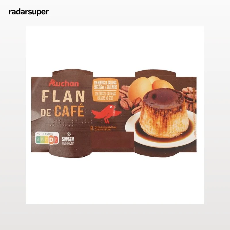 PRODUCTO ALCAMPO Flan de café 4X100g