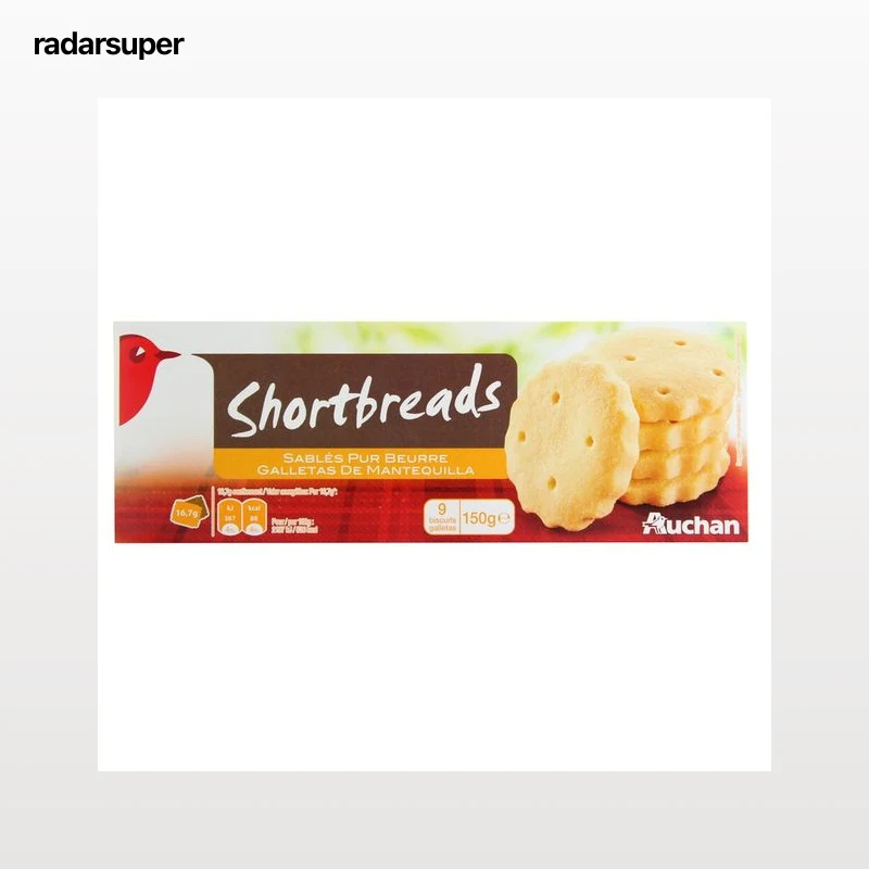 PRODUCTO ALCAMPO Galletas de mantequilla 150 g.