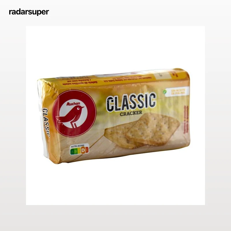 PRODUCTO ALCAMPO Galletas saladas, crackers paquete de 100 g.
