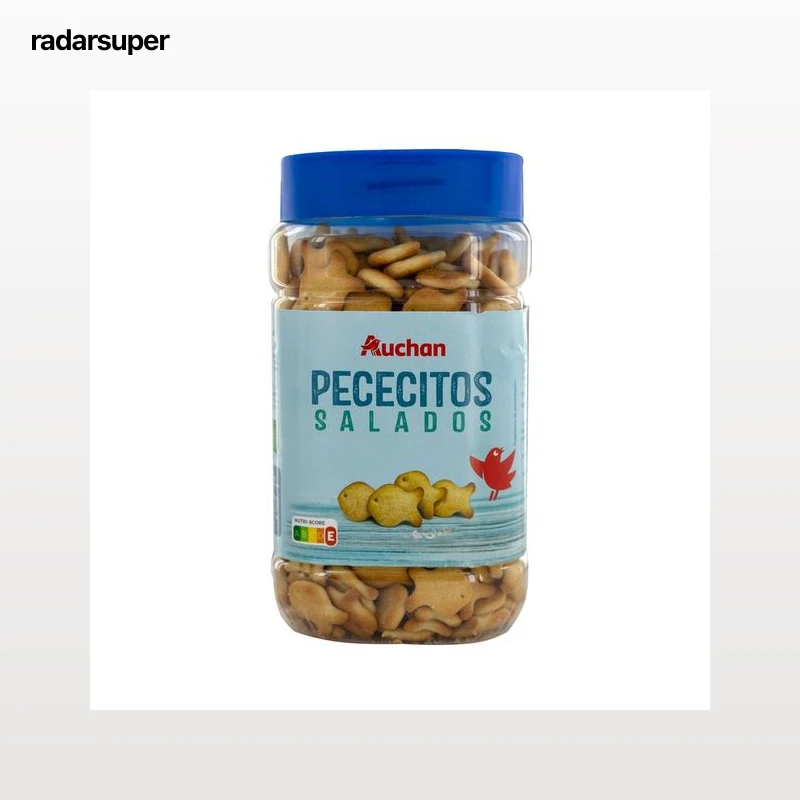 PRODUCTO ALCAMPO Galletas saladas de peces 350 g.