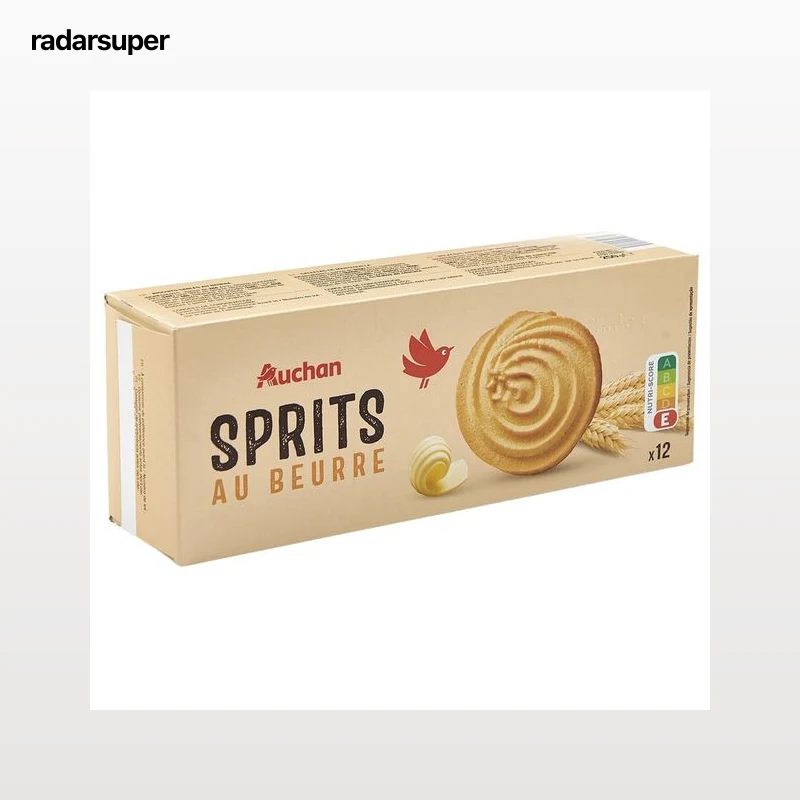 PRODUCTO ALCAMPO Galletas sprits de mantequilla 250 g.