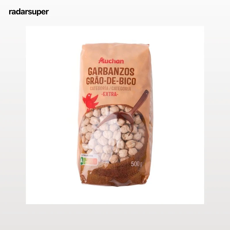 PRODUCTO ALCAMPO Garbanzo extra paquete de 500 g.