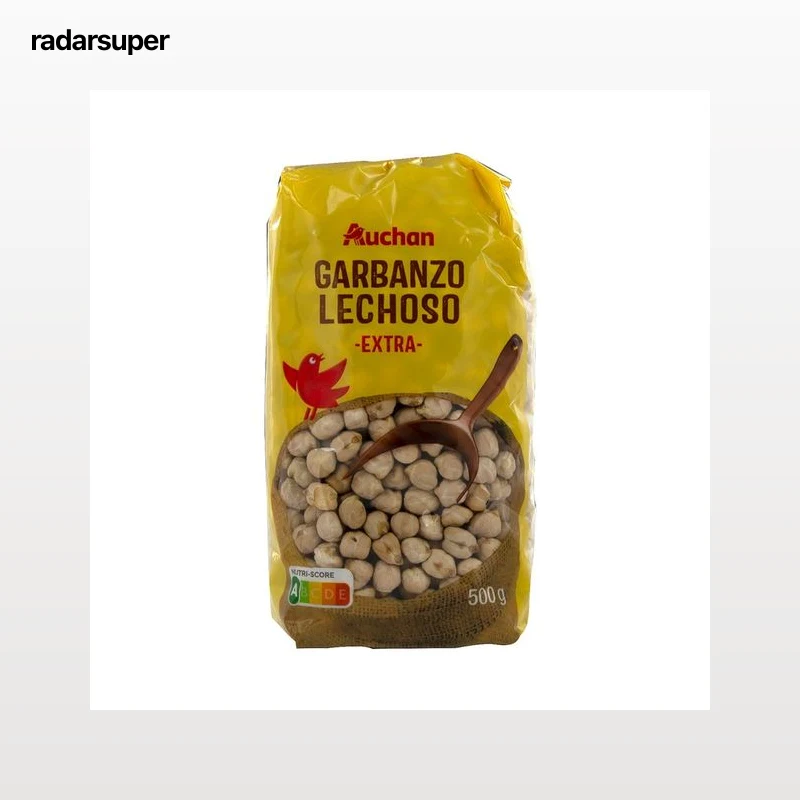 PRODUCTO ALCAMPO Garbanzo lechoso extra paquete de 500 g.