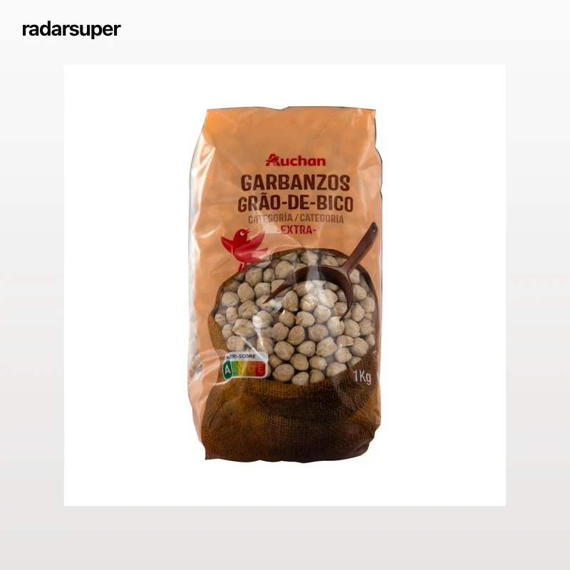 PRODUCTO ALCAMPO Garbanzos categoria extra 1 kg.