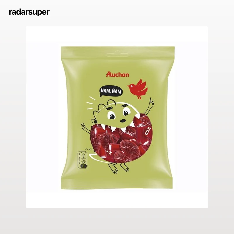PRODUCTO ALCAMPO Golosinas de regalices rojos 200 g.