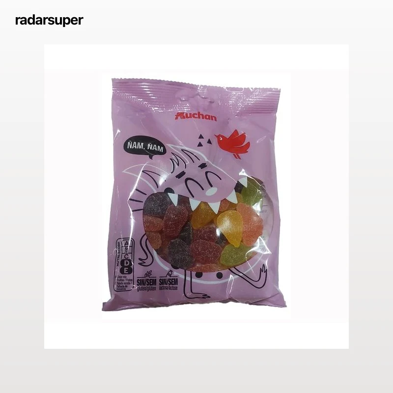 PRODUCTO ALCAMPO Golosinas con sabor a frutas 200 g.
