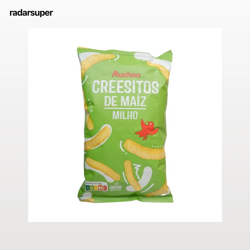 PRODUCTO ALCAMPO Gusanitos de maíz "creesito" 80 g.