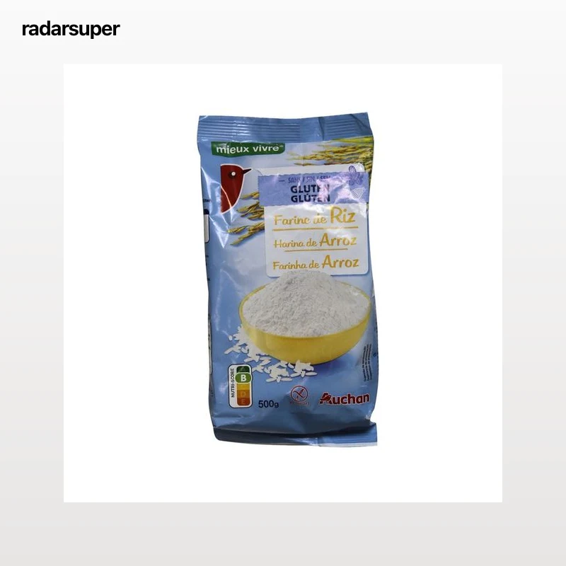 PRODUCTO ALCAMPO Harina de arroz sin gluten 500 g.