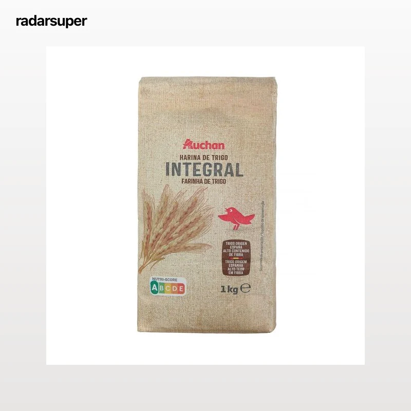 PRODUCTO ALCAMPO Harina integral 1kg