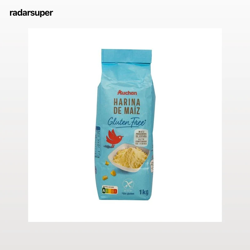 PRODUCTO ALCAMPO Harina de maíz sin gluten 1 kg.