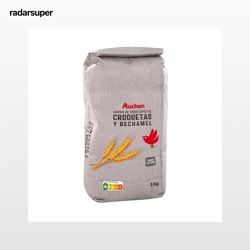 PRODUCTO ALCAMPO Harina de trigo especial para croquetas y bechamel 1 kg.
