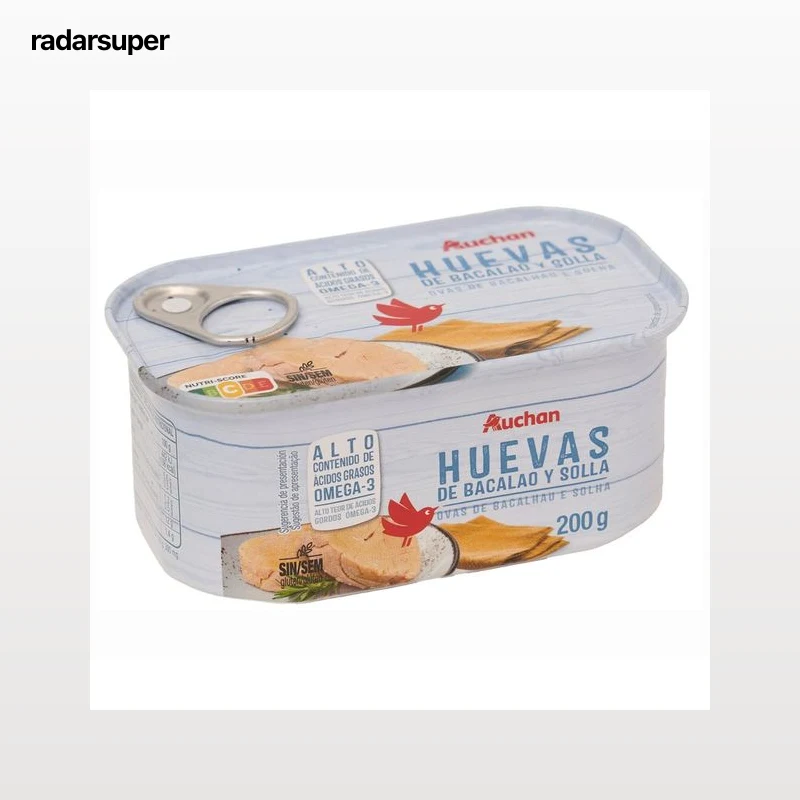 PRODUCTO ALCAMPO Huevas de bacalao 200 gr.