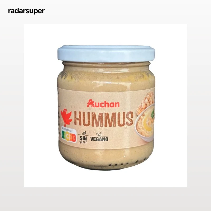 PRODUCTO ALCAMPO Hummus de garbanzo vegano 175g