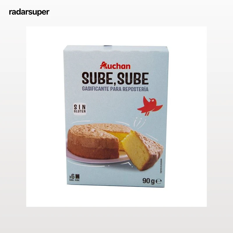 PRODUCTO ALCAMPO Impulsor de bollería 6 sobres 90 g.