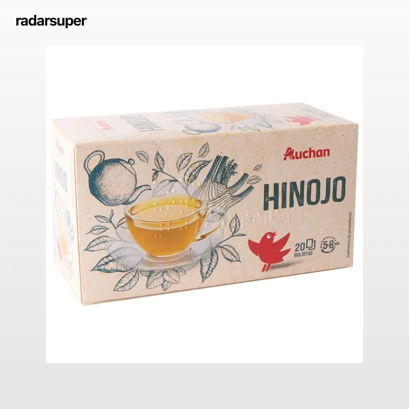 PRODUCTO ALCAMPO Infusión de hinojo 20 uds.