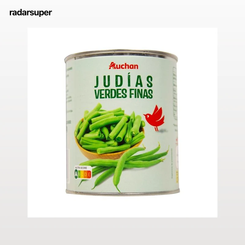 PRODUCTO ALCAMPO Judías verdes finas en trozos 420 g.