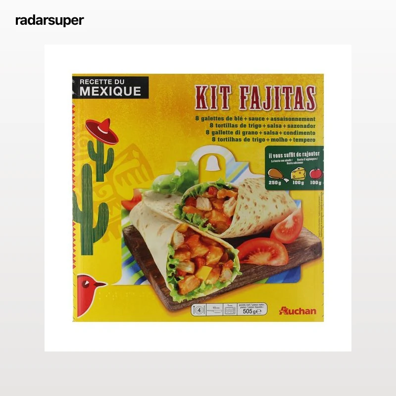 PRODUCTO ALCAMPO Kit para hacer fajitas 505 g.