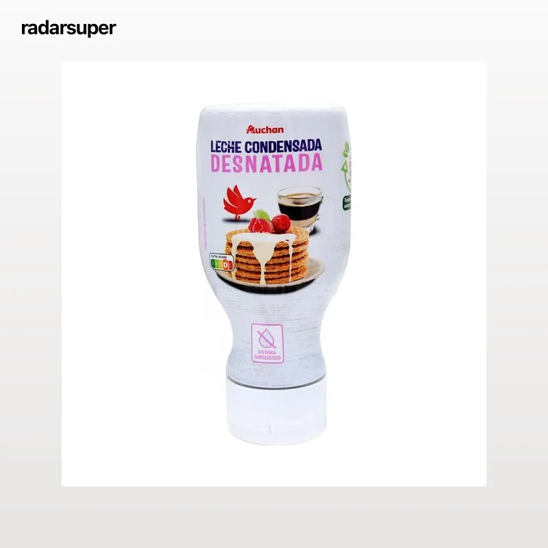PRODUCTO ALCAMPO Leche condensada desnatada Sirve Fácil  450 g.
