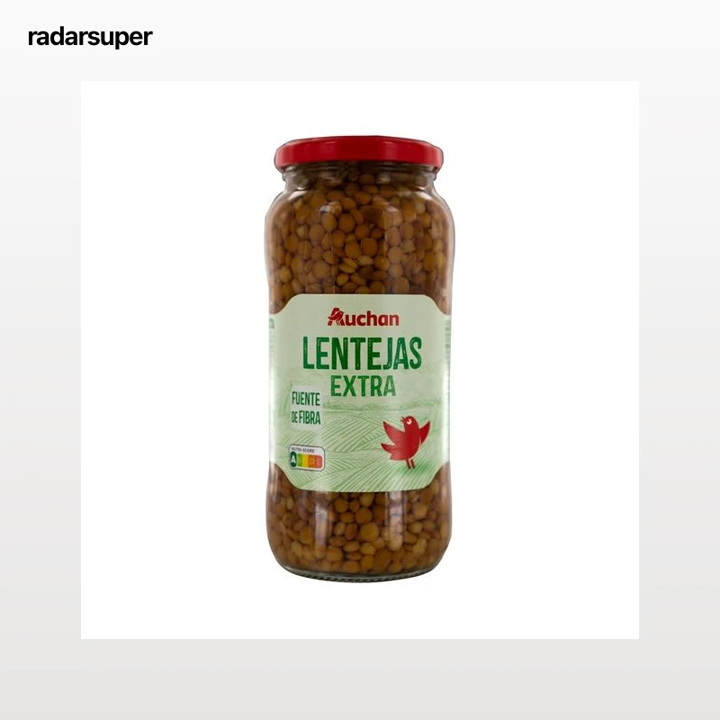 PRODUCTO ALCAMPO Lentejas cocidas extra 400 g.