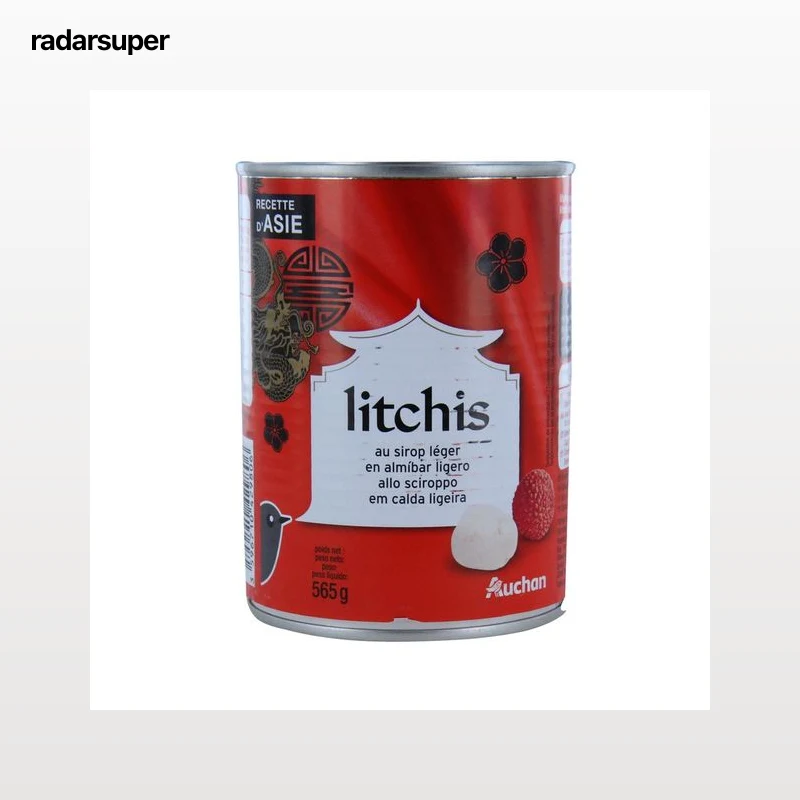 PRODUCTO ALCAMPO Lichis en almíbar 250 g.