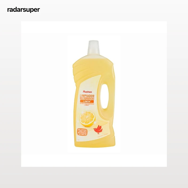 PRODUCTO ALCAMPO Limpiahogar multisuperficies con aroma a limón 1,5 L.