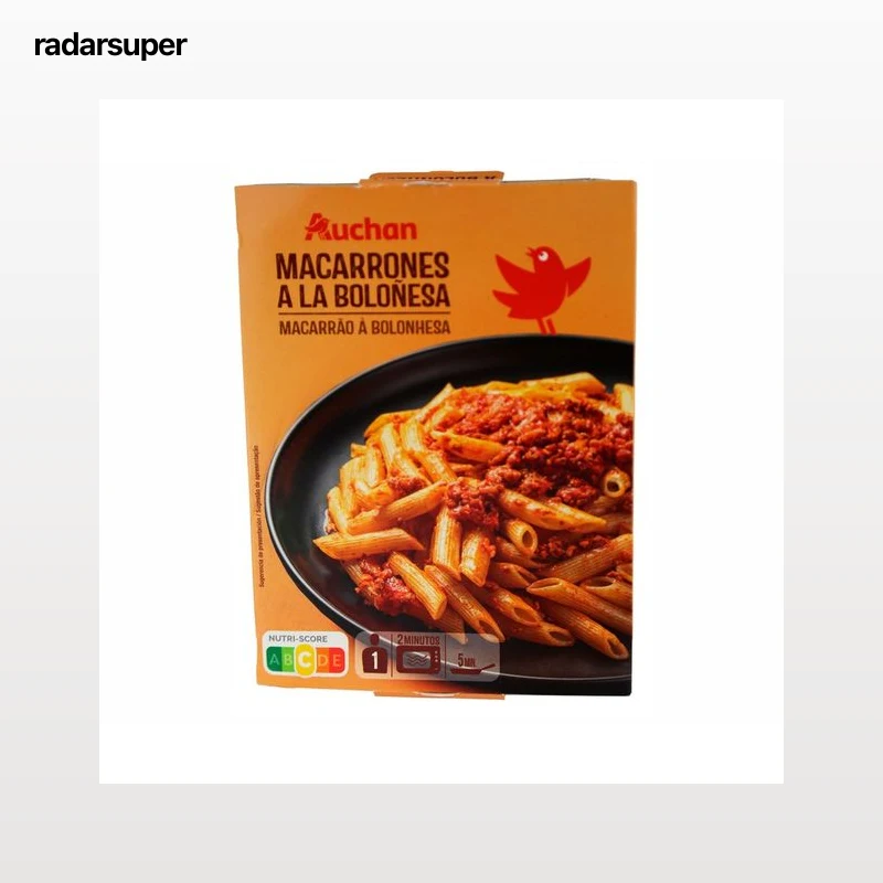 PRODUCTO ALCAMPO Macarrones a la boloñesa PRODUCTO ALCAMPO 325 g.