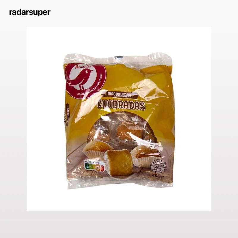 PRODUCTO ALCAMPO Magdalenas cuadradas 350 g.