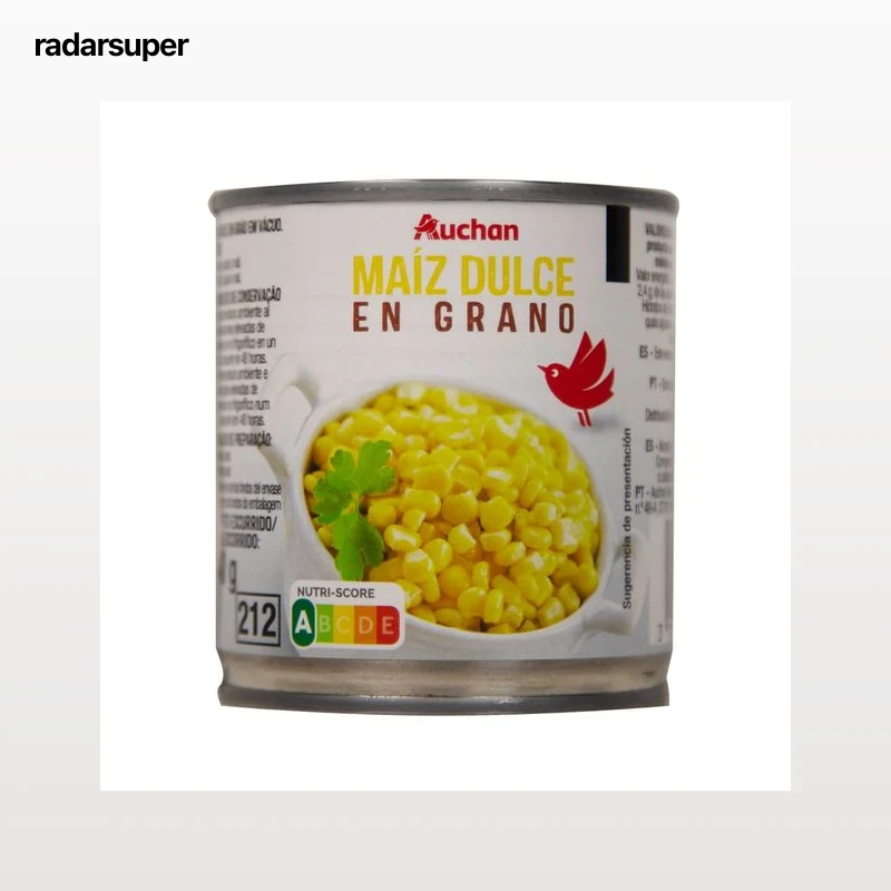 PRODUCTO ALCAMPO Maíz dulce 140 g.