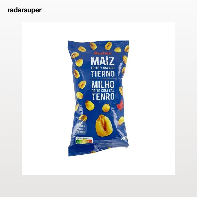 PRODUCTO ALCAMPO Maíz frito tierno con sal 200 g.
