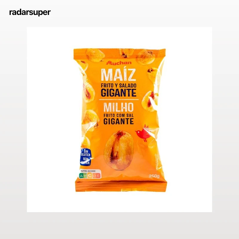 PRODUCTO ALCAMPO Maíz gigante frito y salado 250 g.