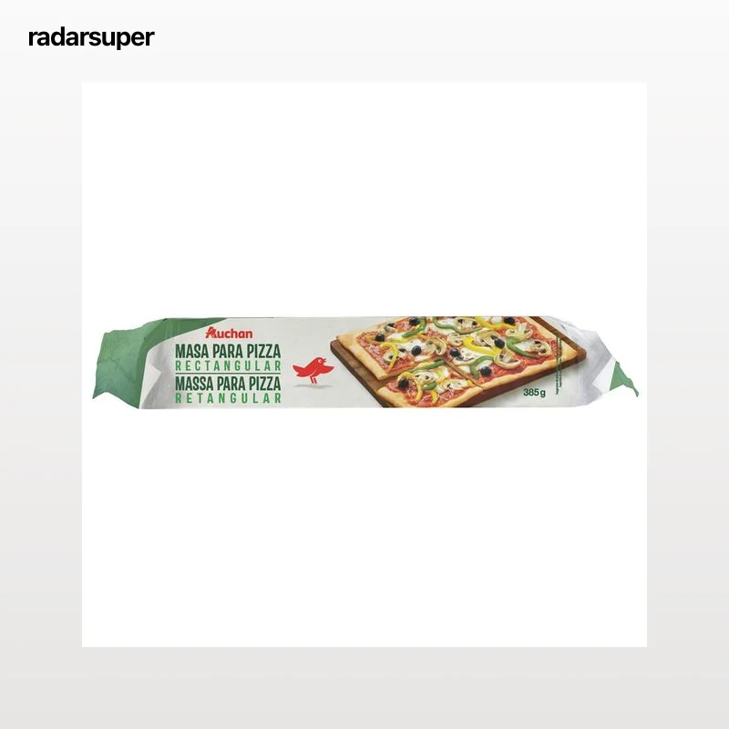 PRODUCTO ALCAMPO Masa para pizza rectangular 385 g.
