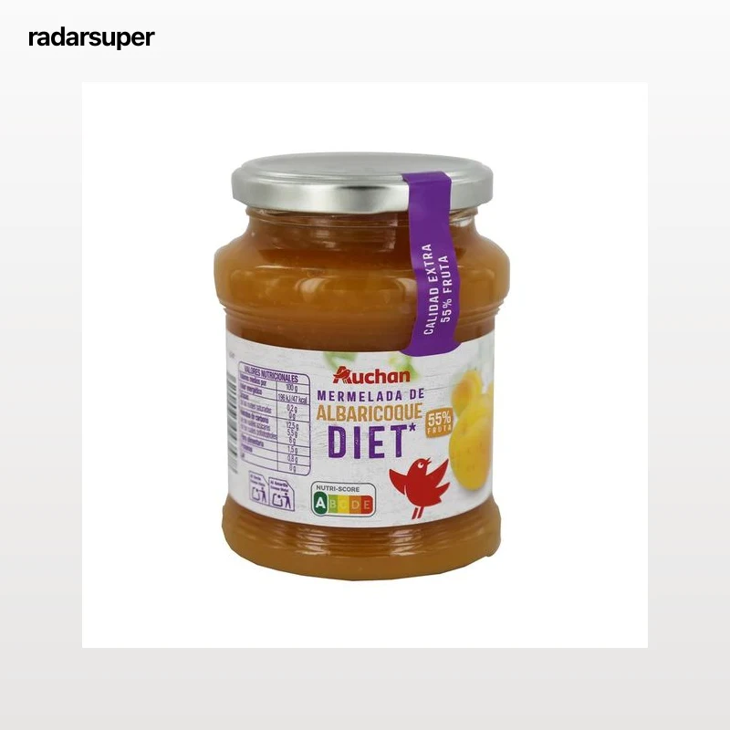 PRODUCTO ALCAMPO Mermelada de albaricoque Diet sin azúcares añadidos PRODUCTO ALCAMPO 350 gr.