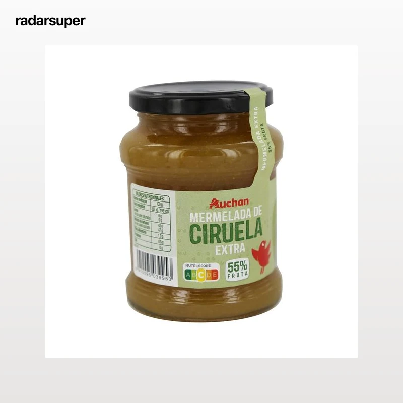 PRODUCTO ALCAMPO Mermelada de ciruelas 410 g.