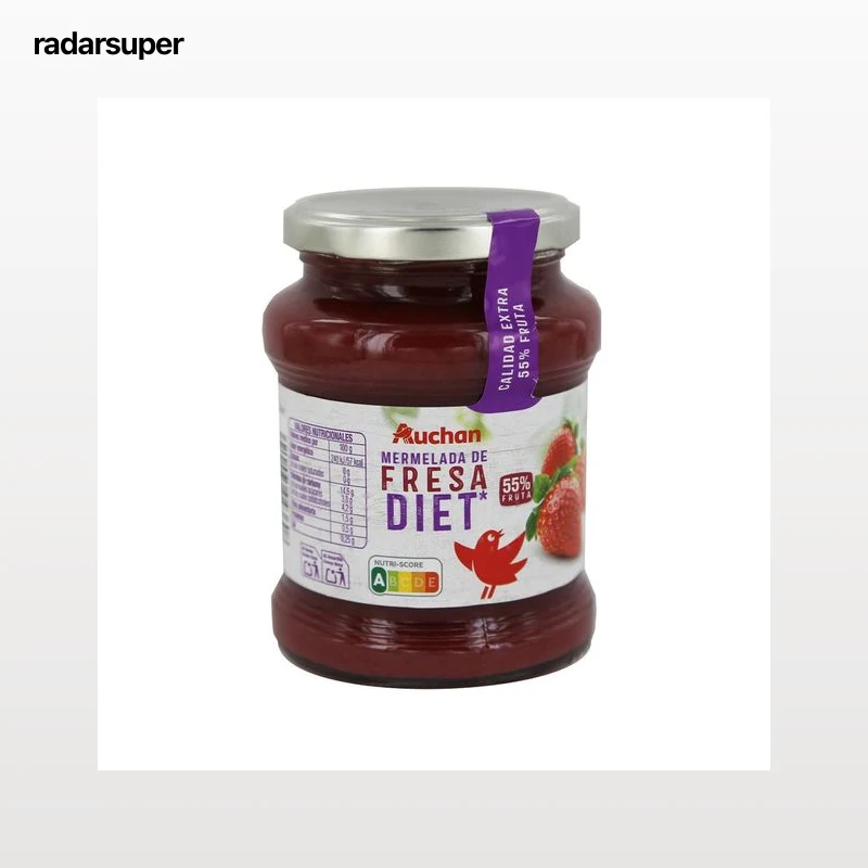 PRODUCTO ALCAMPO Mermelada de fresa Diet sin azúcares añadidos 350 gr.