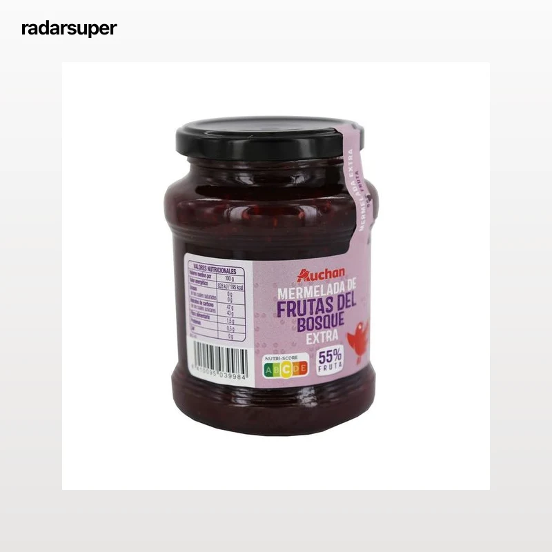 PRODUCTO ALCAMPO Mermelada Frutas del Bosque 410 g.