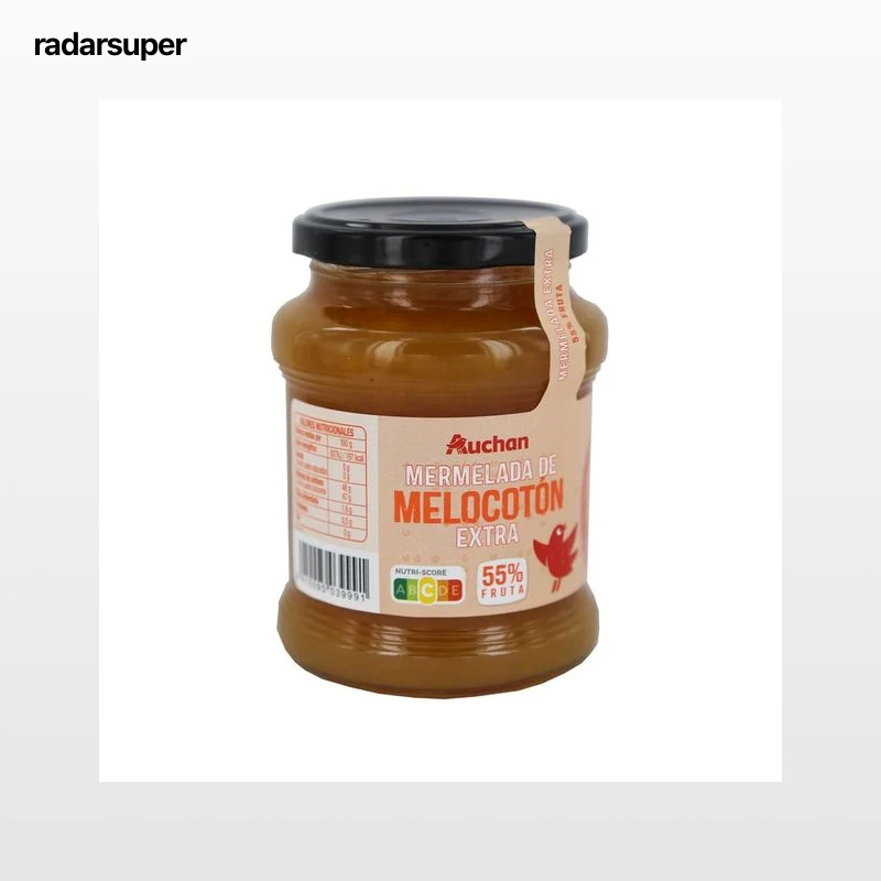 PRODUCTO ALCAMPO Mermelada de melocotón 410 g.